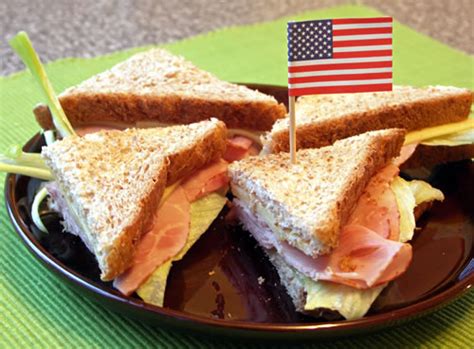 Ham And Cheese Sandwich Schinken K Se Usa Kulinarisch