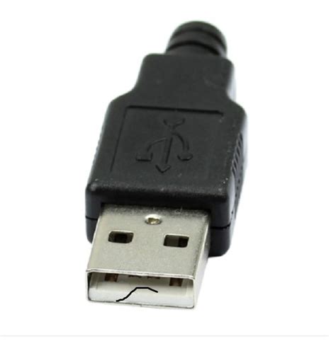 Usb Socket Male Diy 4 Pin Tskemarket