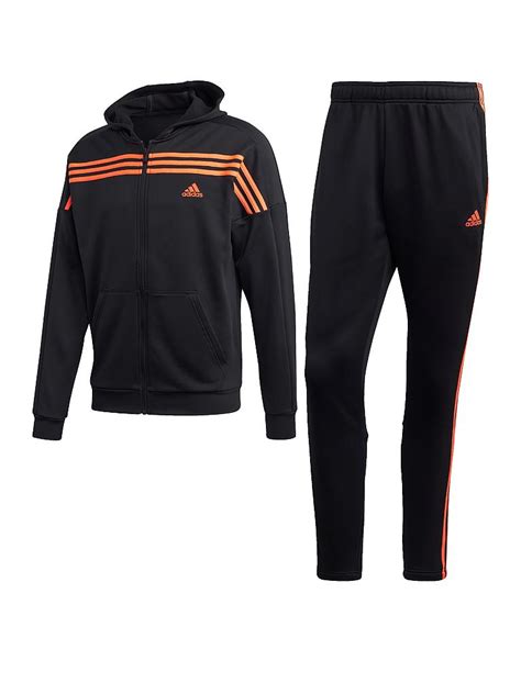 Adidas Herren Trainingsanzug Mts Urban Schwarz