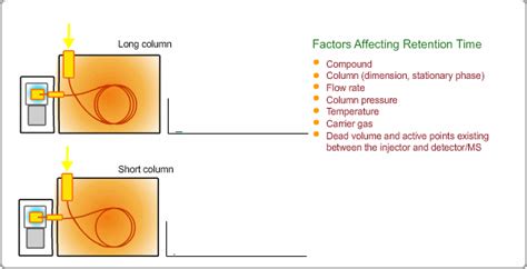 Qualitative Methods Of Gc Ms Analysis Retention Time And Retention