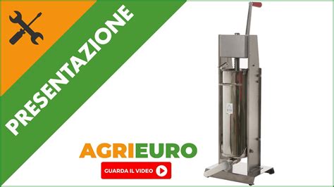 Insaccatrice Verticale Per Salumi Tre Spade Mod 7 V E 10 V Deluxe