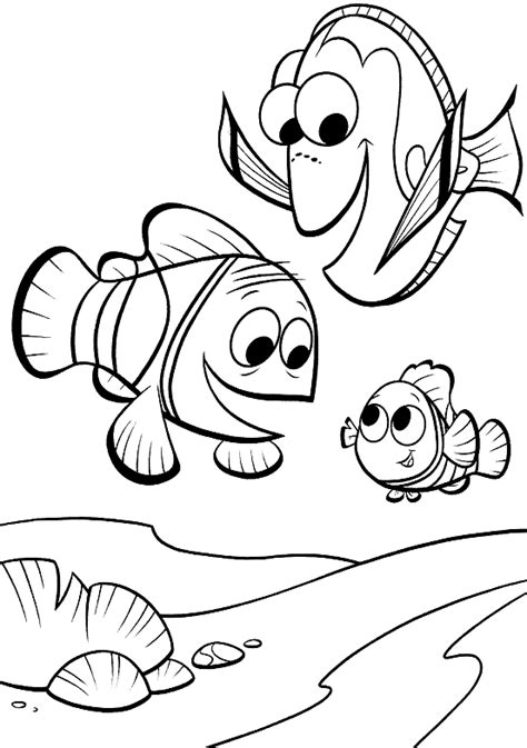 Nemo Para Colorear Pintar E Imprimir