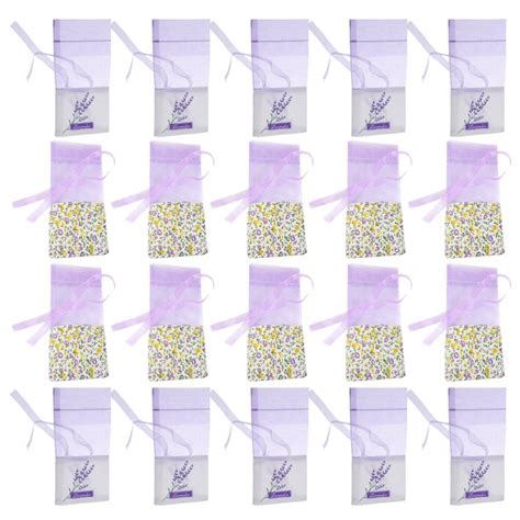 20Pcs Gaas Lavendel Tassen Geur Pouch Lege Zakjes Grandado