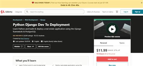 Best Free Django Courses Online With Certificates