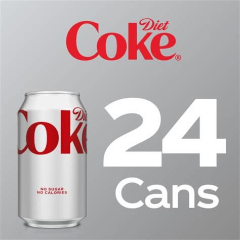 Diet Coke Diet Soda Cans, 24 pk / 12 fl oz - Fred Meyer