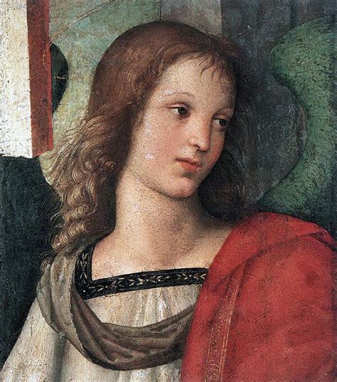 Рафаэль Санти Ангел 1501 Raphael paintings Portrait painting