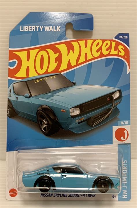 ホットウィール ベーシック 日産 スカイライン GT R LBWK ミニカー Hot Wheels リバティーウォーク NISSAN