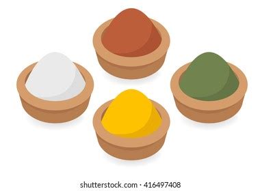 Indian Spices Icon Cartoon Style Stock Vector Royalty Free 416497408