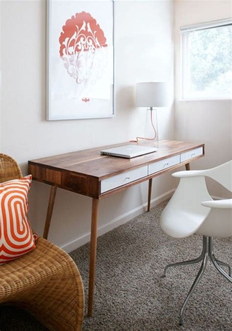 36 Elegant Mid Century Desks To Get Inspired Mid Century Desk Home