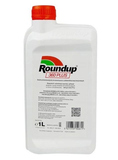 Roundup 360 PLUS 1L RANDAP oprysk na chwasty porównaj ceny Allegro pl