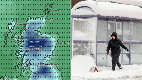 Exact Date Snow Forecast For Scotland As Experts Warn Of Another 10c Big Freeze The Scottish Sun