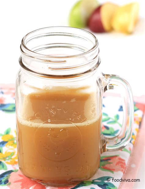 Apple Ginger Juice Recipe - Refreshingly Spicy Juice with Lime and Ginger