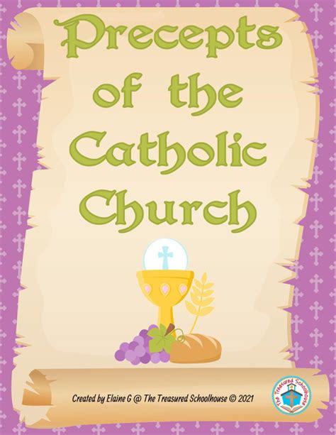 Precepts of the Catholic Church Pack - Classful