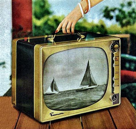 Emerson 17″ Portable Tv 1958