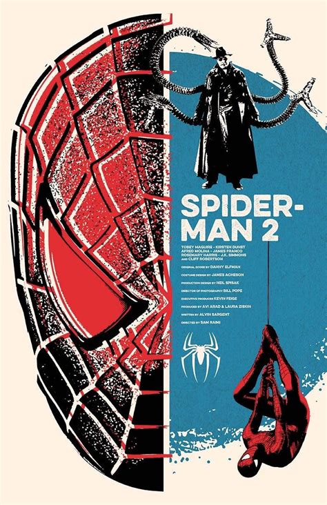 Spider-man 2 Film Poster - Etsy