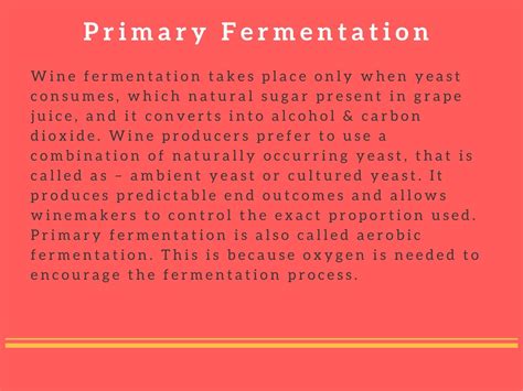 Ppt The Complete Process Of Fermentation In Winemaking Powerpoint Presentation Id 7624309