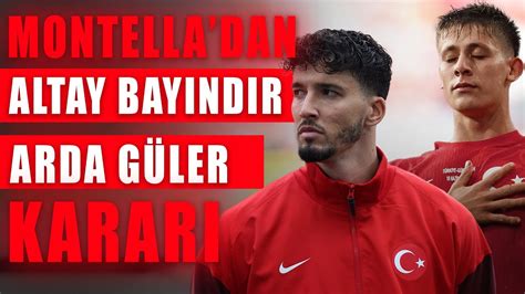 Milli Takım da Montella dan Arda Güler ve Altay Bayındır kararı Çekya