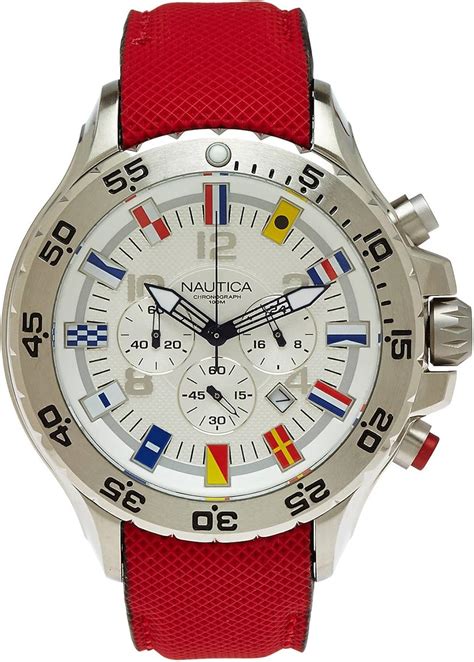 Orologio Nautica A G Nst Flag Amazon It Orologi