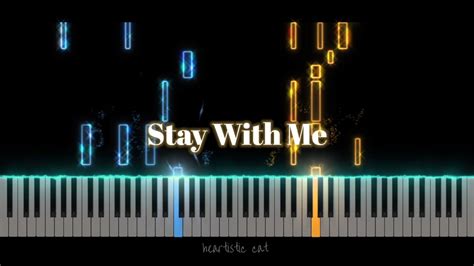 Goblin Ost Stay With Me Chanyeol Exo Punch Piano Tutorial