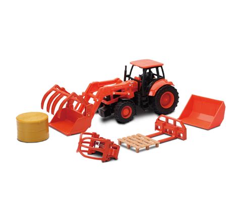 Kubota Farm Tractor W/ Interchangable Parts – New-Ray Toys (CA) Inc.