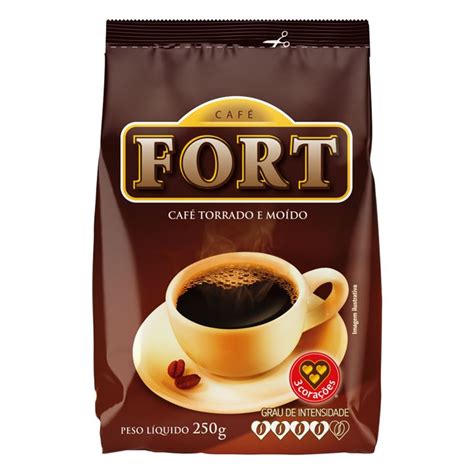 CAFÉ FORT 3 CORAÇÕES Cescom Distribuidor