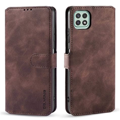 DG Ming Wallet 3 Kort Samsung Galaxy A22 5G Kaffe Elgiganten