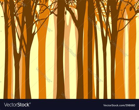 Autumn tree Royalty Free Vector Image - VectorStock