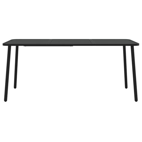 TABLE DE JARDIN VENDUE SEULE Table De Jardin Anthracite 165x80x71 Cm