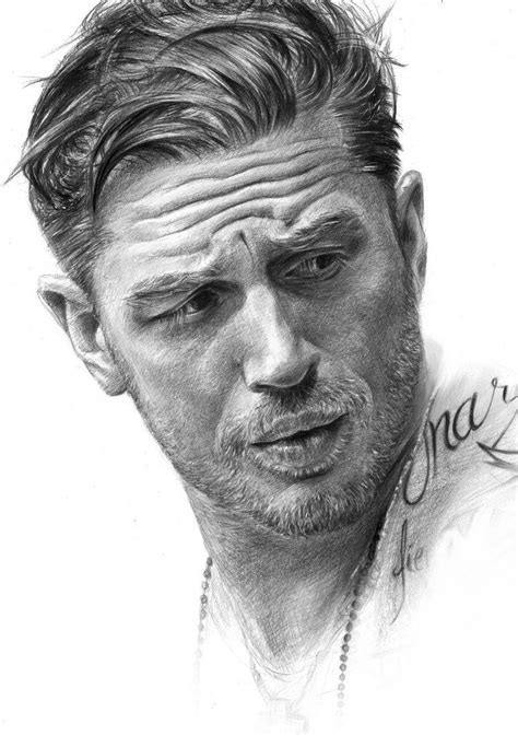 Tom Hardy By Mahyar Kalantari Deviantart On Deviantart Portrait