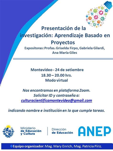 Presentación de la investigación Aprendizaje Basado en Proyectos