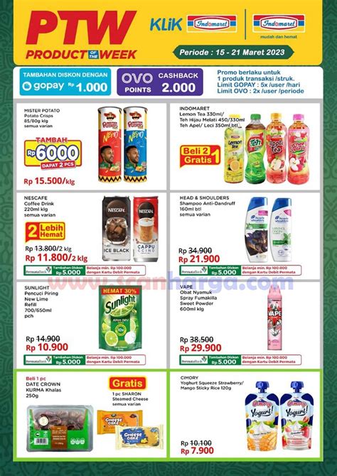 Katalog Promo Indomaret Terbaru Maret Banyak Diskon Minuman Segar