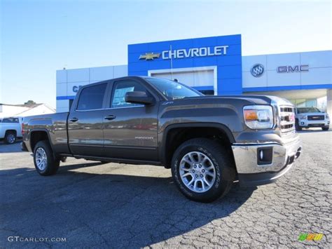 2014 Bronze Alloy Metallic Gmc Sierra 1500 Sle Crew Cab 88770002