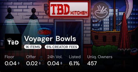 00088 Ξ Voyager Bowls Collection Opensea Pro