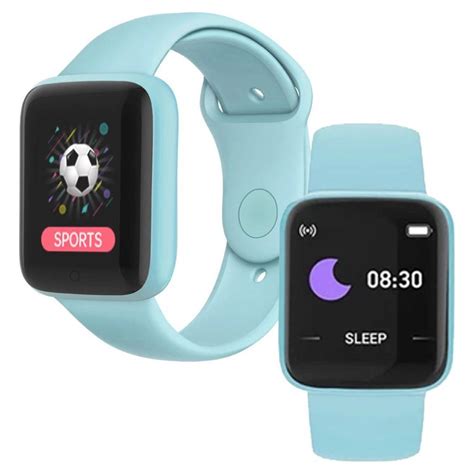 Smartwatch Y68s Light Blue All Gsm Accessories Smartwatches