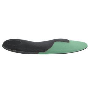 Orthopedic Insole With Heel Pad Hiking Green Capron Podologie Adult