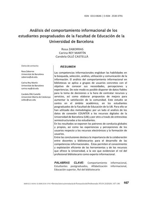 PDF Análisis del comportamiento informacional de los DOKUMEN TIPS