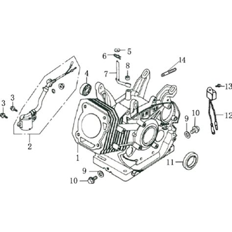 Crankcase Assembly For Loncin G Fd Cc Hp Engine L S Engineers