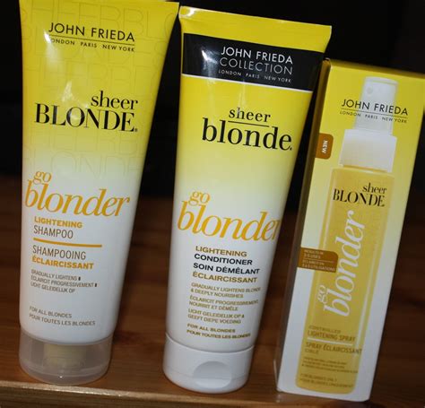 Lottar ut John Frieda Sheer Blonde Livet från Wysteriias synvinkel