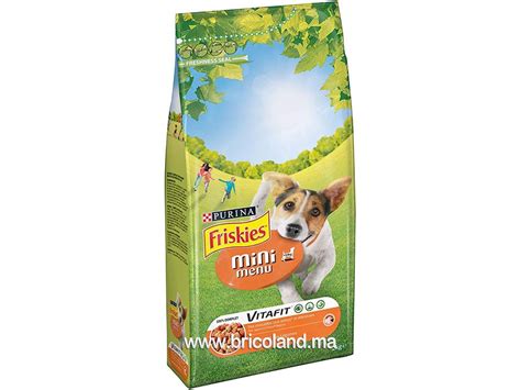 Croquettes Pour Chien Friskies Vitafit Mini Menu Kg Purina Bricoland