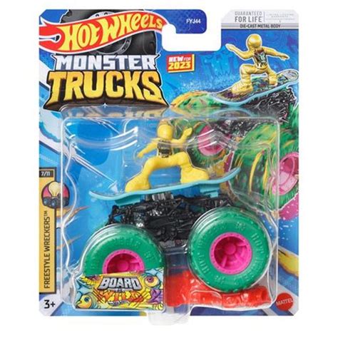 Carrinho Hot Wheels Monster Trucks Mattel Fyj Carrinho De Brinquedo Magazine Luiza