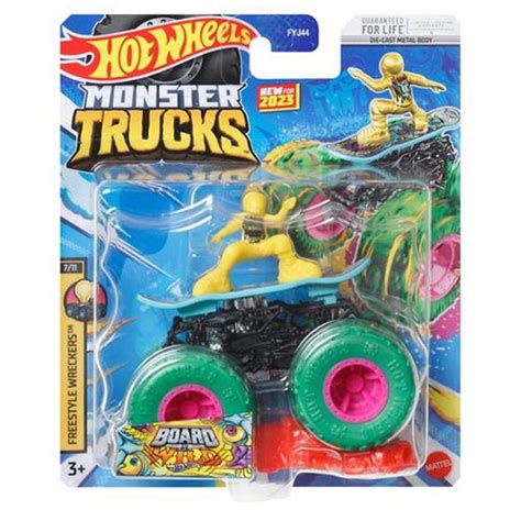 Carrinho Hot Wheels Monster Trucks 1 64 Mattel Fyj44 Carrinho De