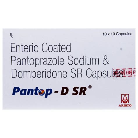 Pantop D SR Capsule Uses Side Effects Price Apollo Pharmacy