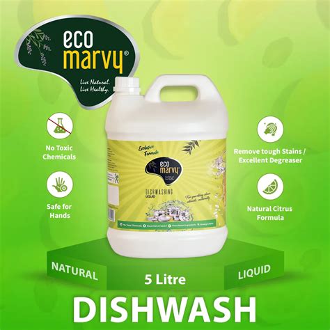 Best Dishwashing Detergent 5L - Natural Formula - 40% Off