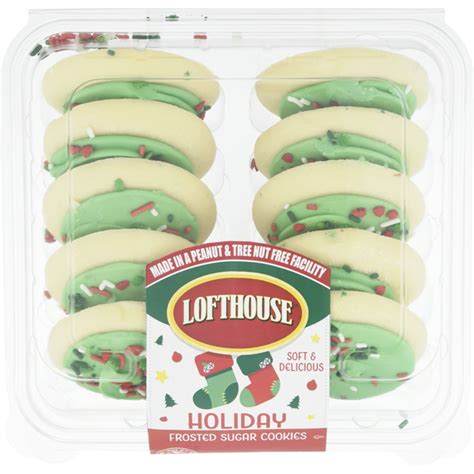 Save On Lofthouse Frosted Sugar Cookies Holiday Order Online Delivery Stop And Shop