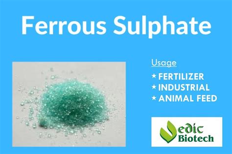 Ferrous Sulphate Crystal 50Kg Bag At Rs 10 Kg In Ghaziabad ID