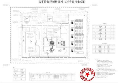 临泽县人民政府 易事特临泽板桥北滩10万千瓦风电项目《建设工程规划许可证》公示