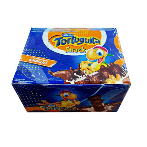 Chocolate Tortuguita Snack Baunilha 672g