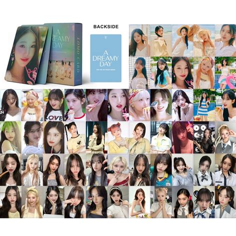 50 119pcs Ive Hologram Laser Lomo Cards 2024 Seasons Greetings Ive