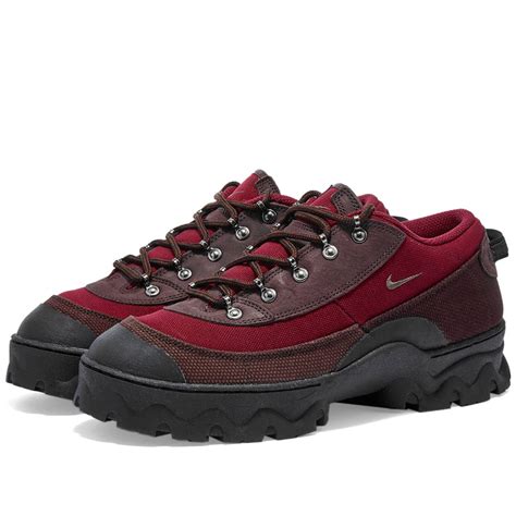 Nike Lahar Low Canvas W Madeira Smoke Beetroot END US