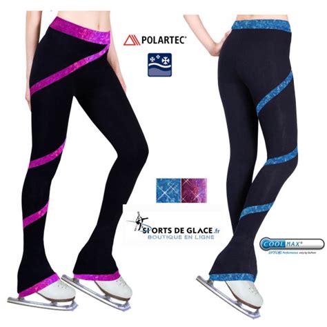 Pantalon De Patinage Polaire Spirale Holo SPORTS DE GLACE France